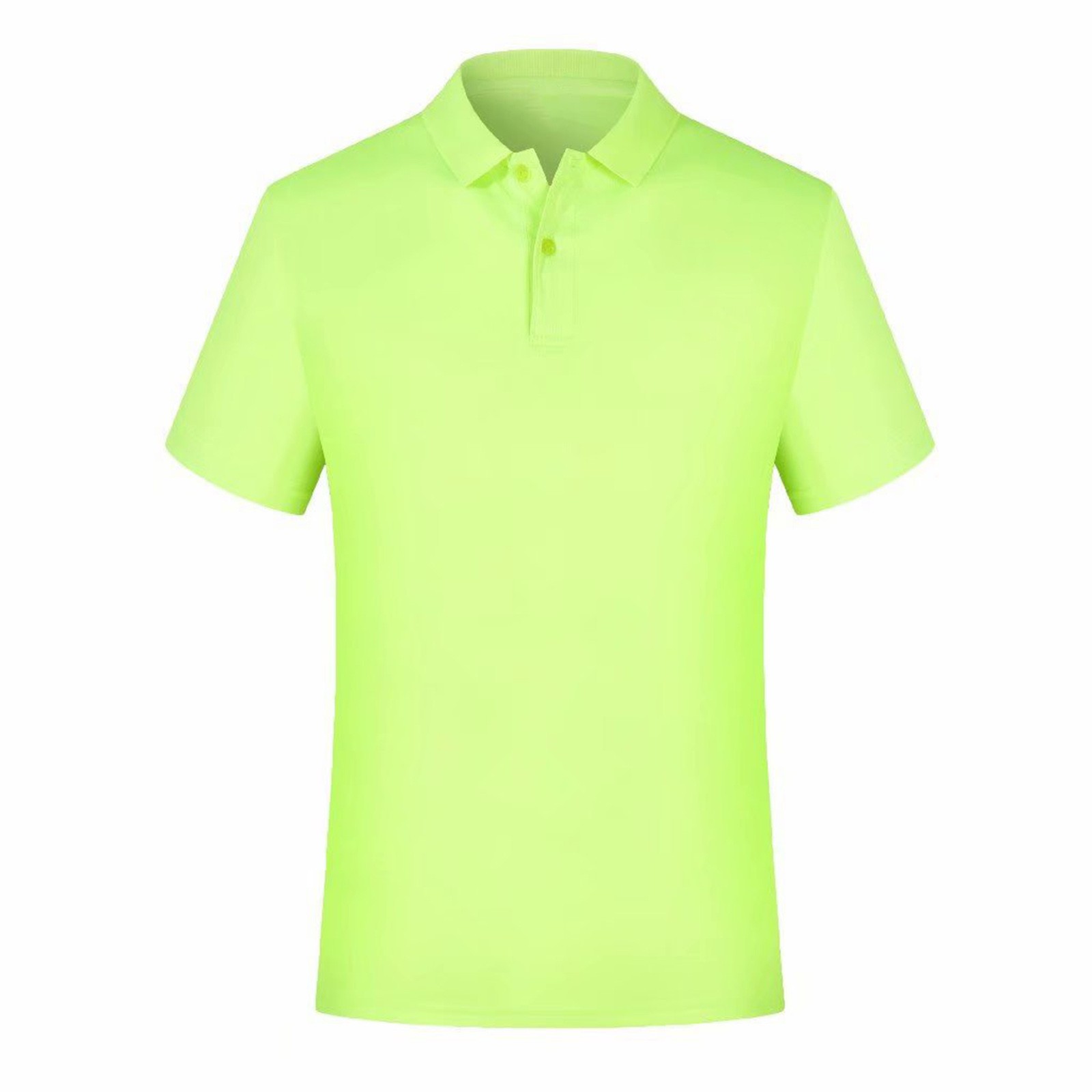 thumbnail image 4 of Camisa unisex de verano transpirable con botones - Cuello con solapa, poliéster/spandex, para trabajo/informal - Tallas S-XXXXL, 4 of 5
